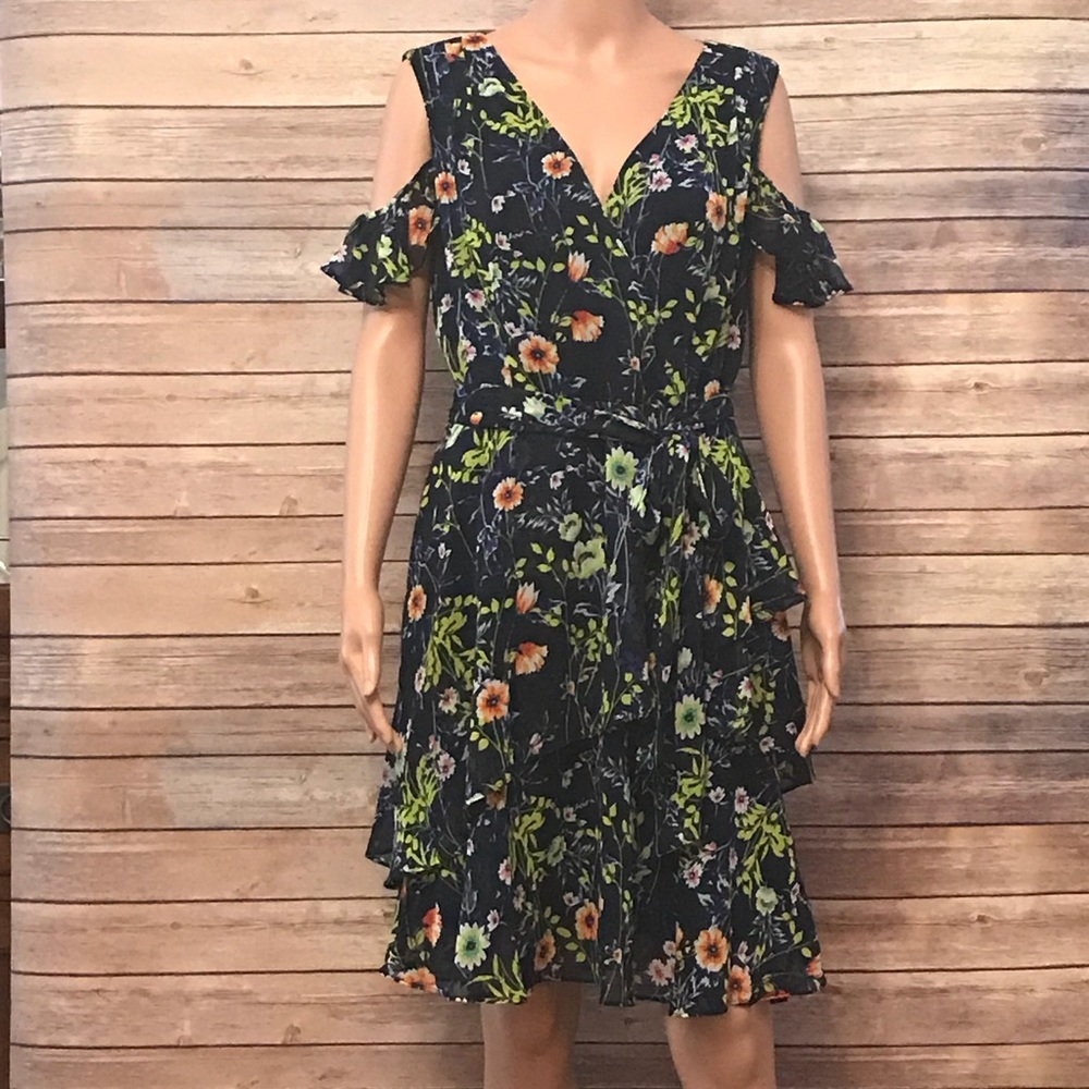 Tahari Floral Dress 055